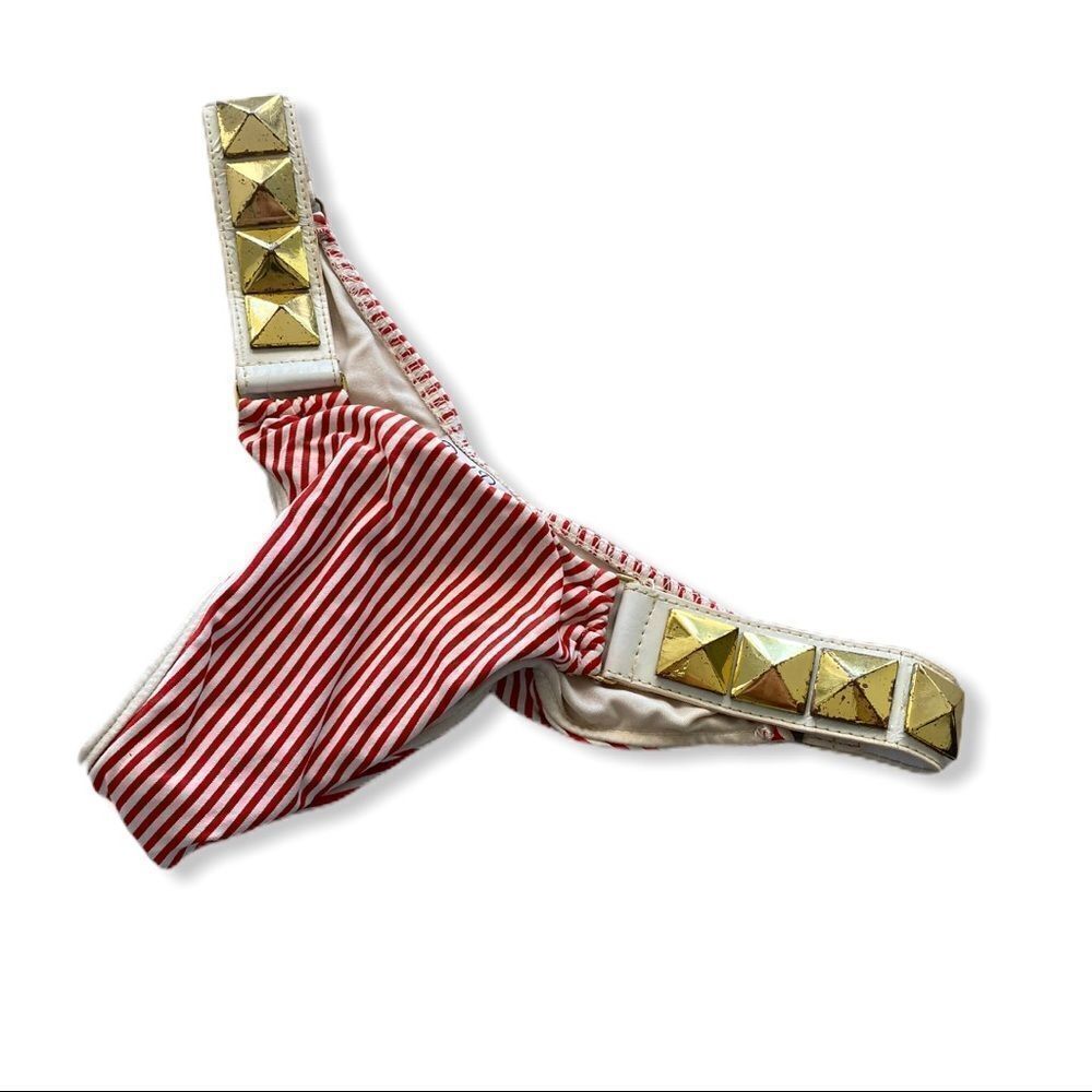 Beach Bunny Striped Bikini Bottom AS IS‎